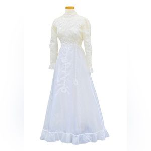 👰♀️ Vintage Alfred Angelo Wedding Dress Size 8 Long Sleeve